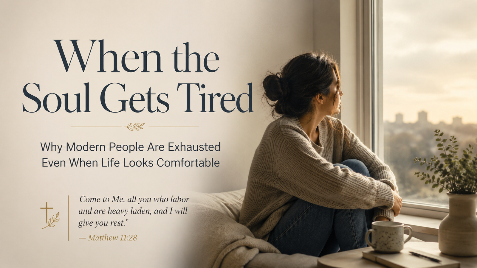 When the Soul Gets Tired: Why Modern People Are Exhausted Even When Life Looks Comfortable