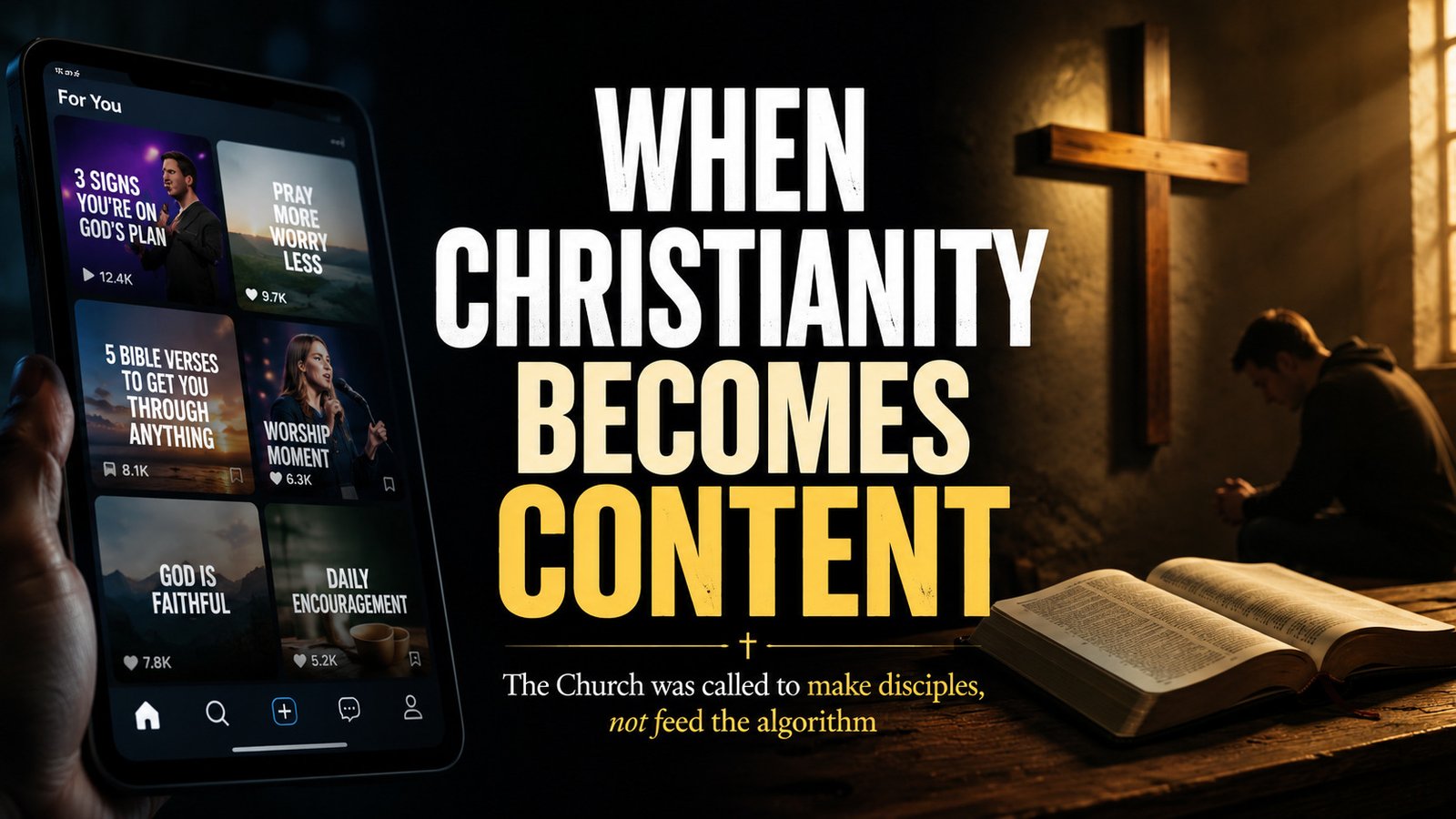 When Christianity Becomes Content