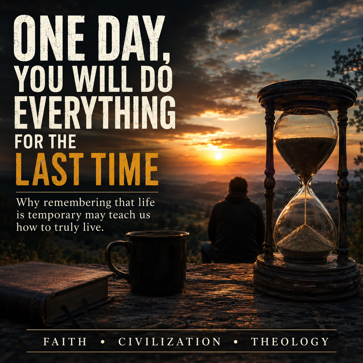 One Day, You Will Do Everything for the Last Time