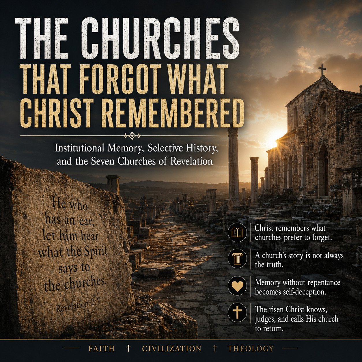 The Churches That Forgot What Christ Remembered
