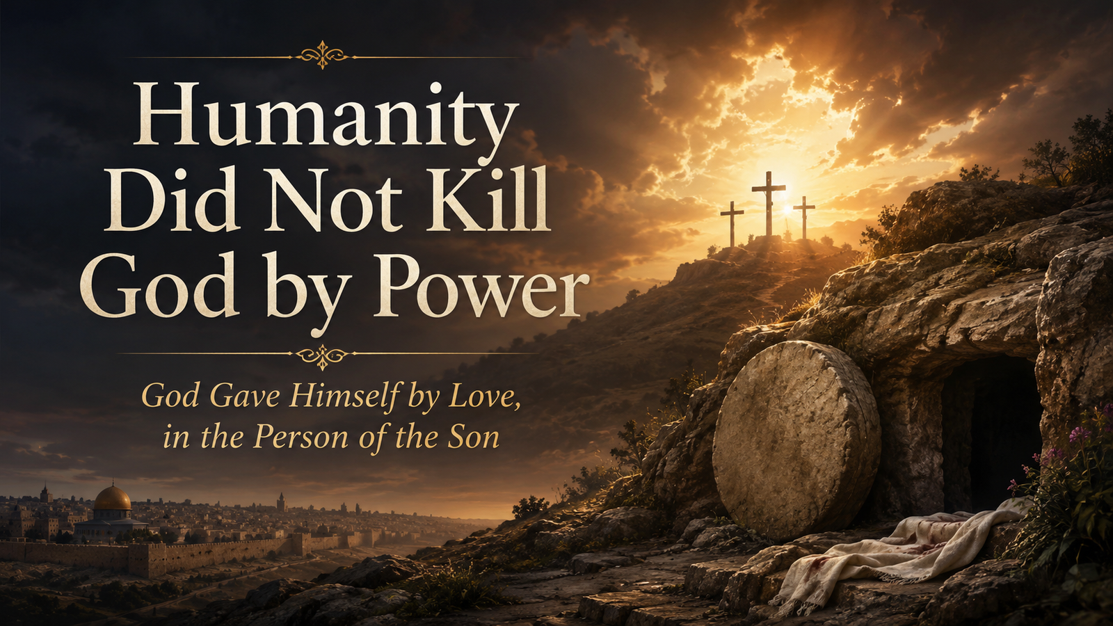 Humanity Did Not Kill God by Power