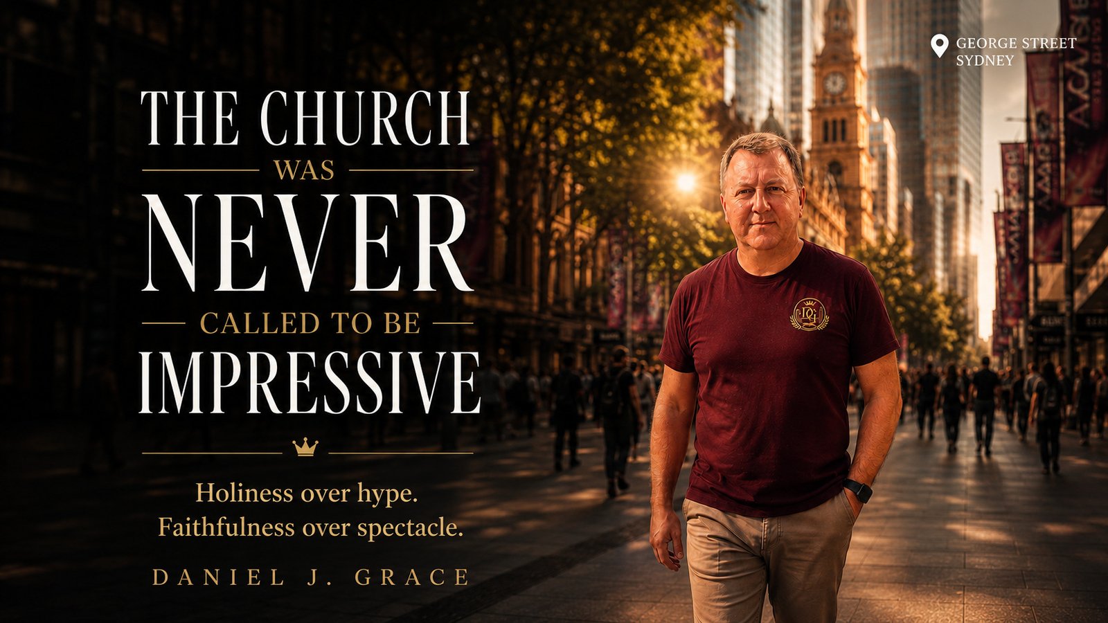 The Church Was Never Called to Be Impressive